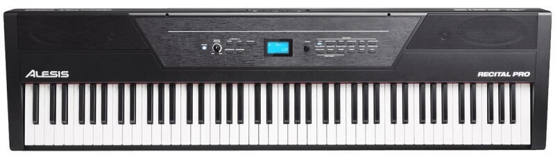 The Alesis Recital Pro is an exceptional keyboard piano for under $400, the best value for money.