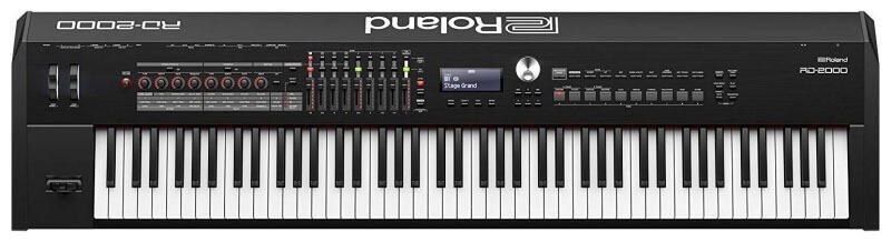 O Roland RD-2000 é o piano de teclado definitivo para artistas.