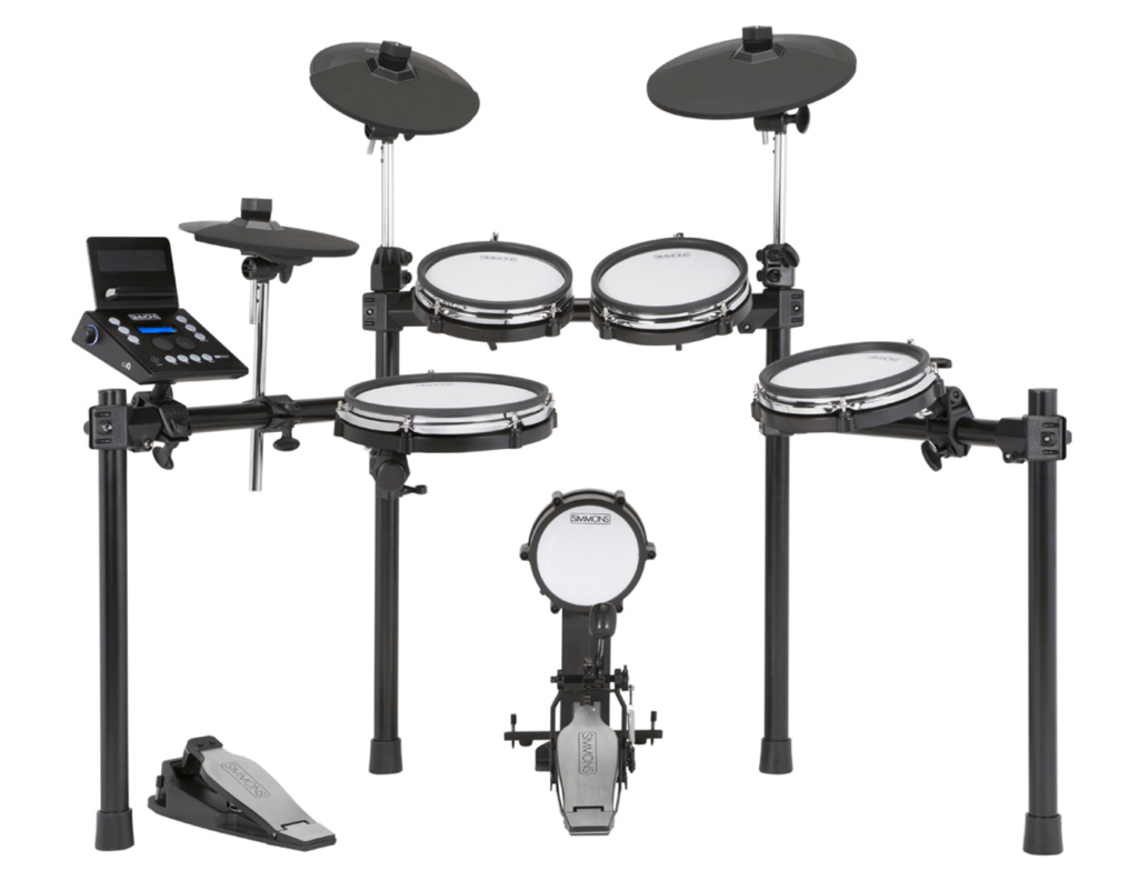 Simmons SD600, a classic of electronic drums offers a battery within the reach of beginning drummers.