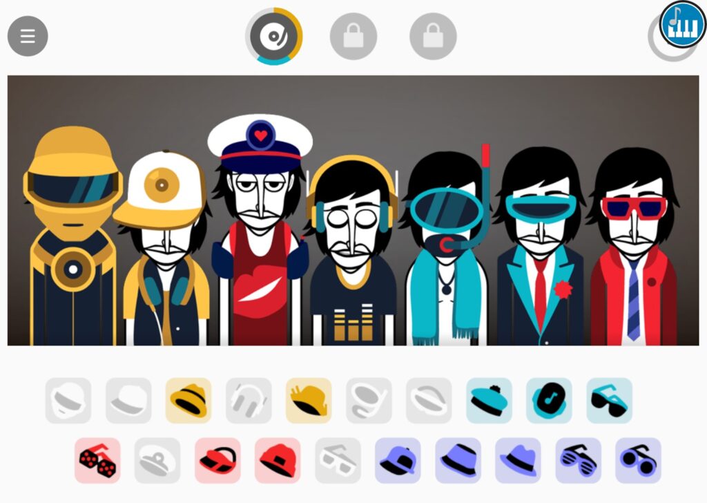 Incredibox, a beatbox and game to make Beats online and for free.