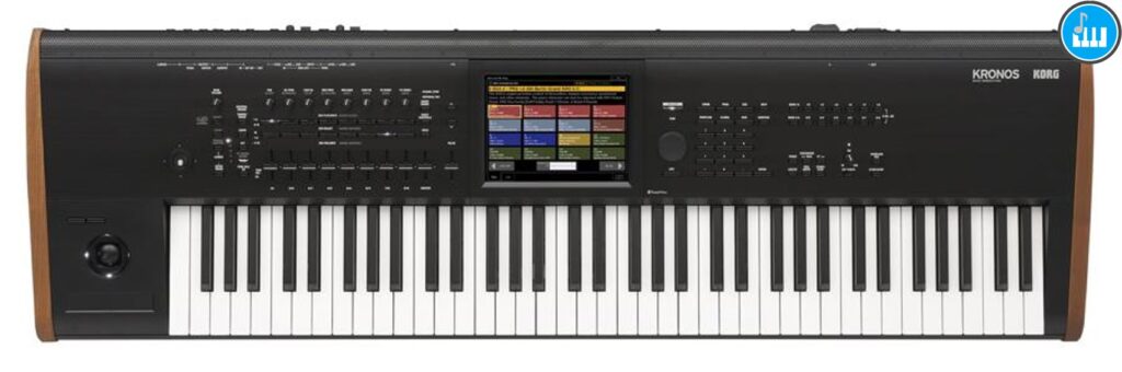 Korg Kronos 2 73-key, a music workstation for making Beats and music production.