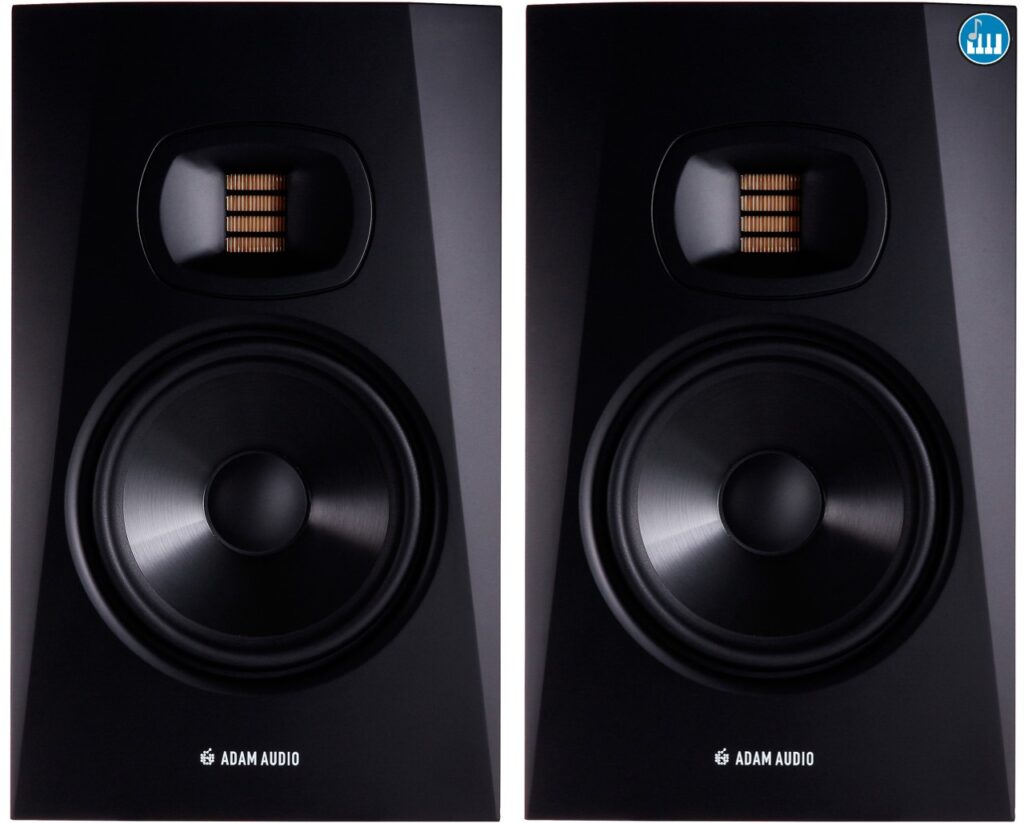 Adam Audio T7V, cheap professional level recording monitors ideal for your Home Studio.