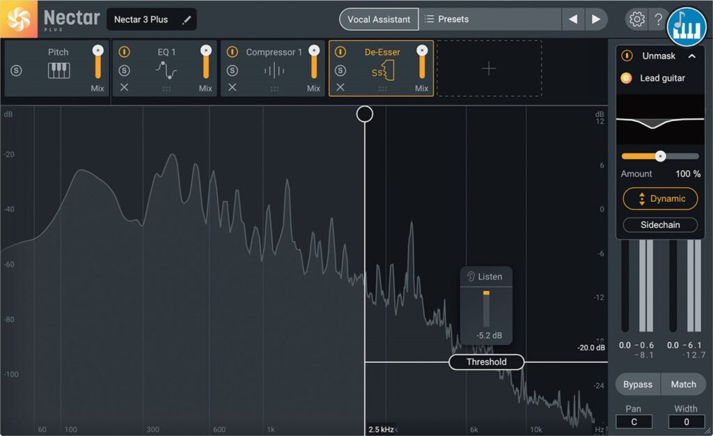 iZotope Nectar 3 Plus è uno dei migliori plugin per lavorare con le tue tracce vocali.