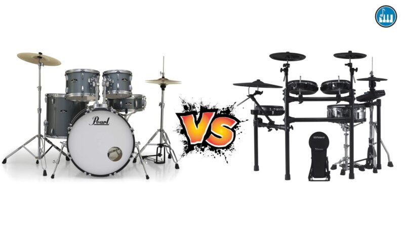 어쿠스틱 vs 전자 드럼: 어느 것이 당신에게 더 좋나요?